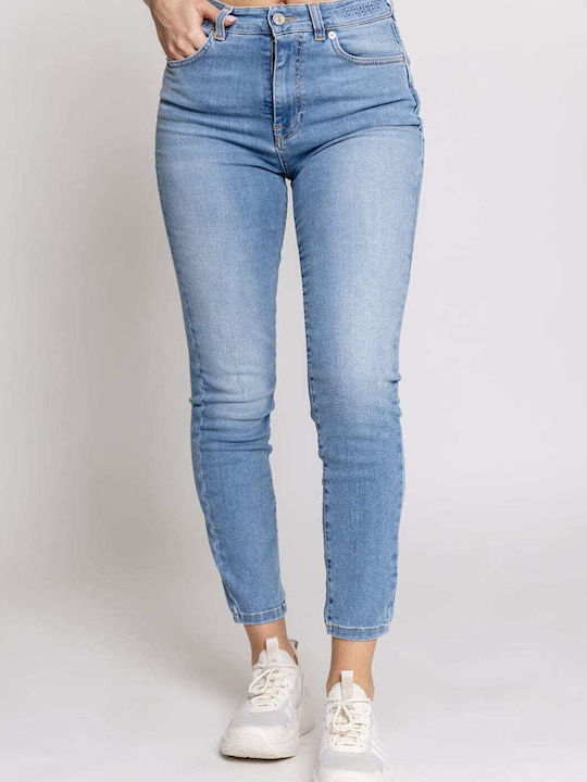 Iceberg Blugi skinny cropped din denim 22EI2P02P01600160000126