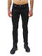 Trousers in Slim Fit Black