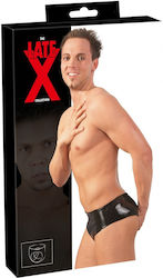 LateX Men's Briefs with Anal Plug LateX Men's Briefs with Anal Plug