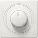 Aling Conel E6173.00 Recessed Simple Complete Dimmer Switch Rotary White