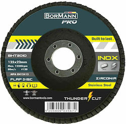 Bormann Pro BHT2010 Grinding Disc Inox 125mm Set 1pcs