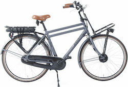 Amigo E-Strong T3 28" Γκρι Ηλεκτρικό Ποδήλατο Πόλης με 7 Ταχύτητες