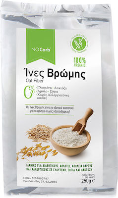 NoCarb Organic Flour from Oat Fibers Gluten Free 250gr