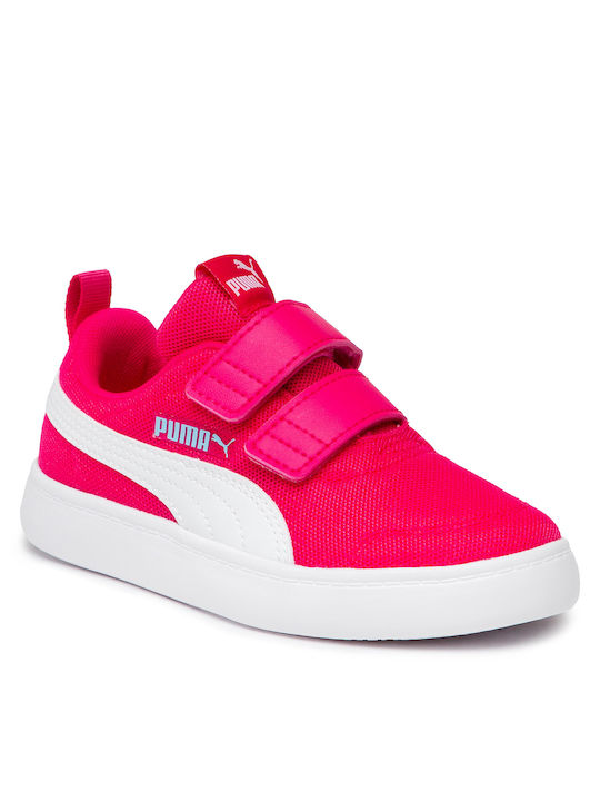 Puma Kids Sneakers with Scratch Pink