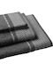 Madi Πετσέτα Χεριών Frond 30x50εκ. Anthracite Βάρους 500gr/m²