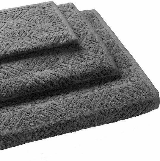 Madi Facecloth Herb 50x90cm Anthracite Weight 500gr/m²