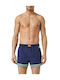 Men's Swimwear Shorts Navy Blue Striped
