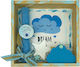 'My First Candle' Flat Asteraki-My First Set Illuminated Frame Blue