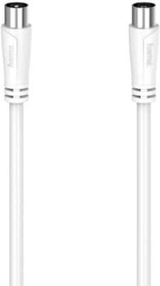 HAMA Καλώδιο Κεραίας Coax male - Coax female Λευκό 15m (00205050)