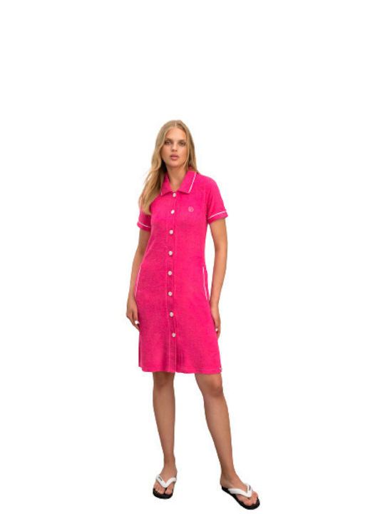 Vamp Women's Mini Dress Beachwear Pink