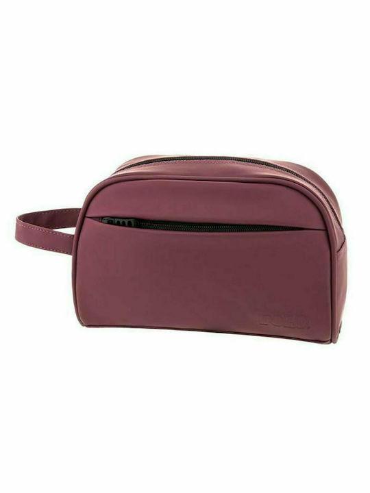 Polo Toiletry Bag in Pink color 23cm