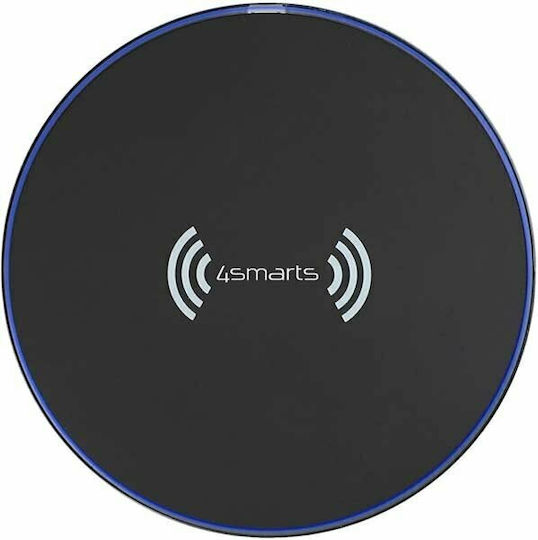 4Smarts Încărcător Wireless (Qi Pad) 15W Negruς (Voltbeam Style)