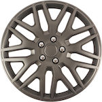 AMiO Set Capace Roți Auto Dakar Nc 4buc 14" Argint