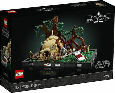 Lego Star Wars Dagobah Jedi Training Diorama pentru 18+ ani