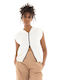 Deha Women's Vest with Zipper White