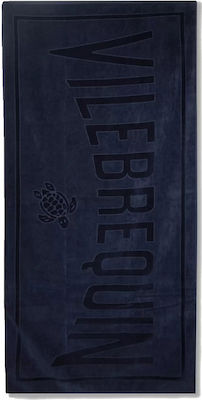 Vilebrequin Sand Beach Towel Cotton Blue 180x90cm.