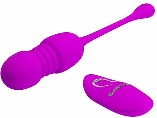 Pretty Love Callieri Vibrator Egg with Remote Control 8.5cm Fuchsia