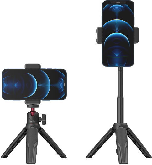 SmallRig Vigor VK-20 Селфи Стик Трипод За Мобилно Устройство Черен