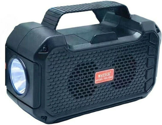 WSTER WS-5395 Bluetooth Speaker with Radio Black