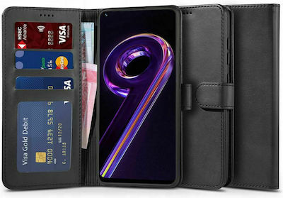 Tech-Protect Wallet Δερματίνης Μαύρο (Realme 9 Pro+)