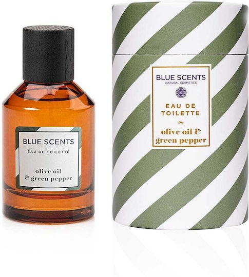 Blue Scents Olive Oil & Green Pepper Eau de Toilette 100ml