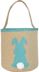 Basket with handle 25cm - Blue