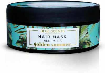 Blue Scents Golden Summer Masca de păr pentru Hidratare 210ml