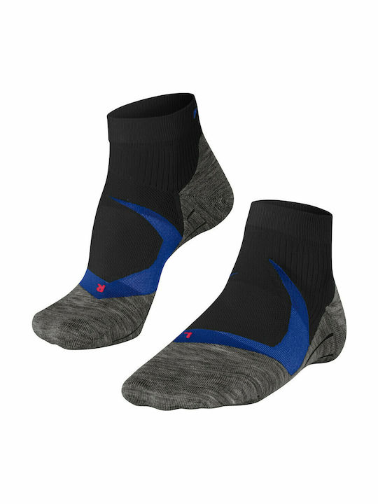Falke RU4 Cool Run Running Κάλτσες Μαύρες 1 Ζεύγος