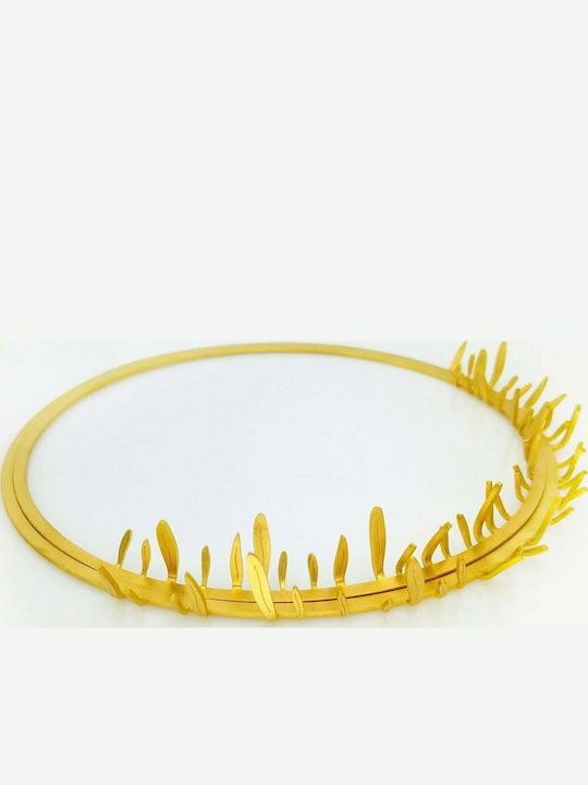 LakaLuka Позлатен Сватбени Венци 3D Olive Wreath