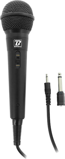BoomToneDj Karaoke Wired Microphone MIC10 Black