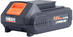 Finder Μπαταρία Εργαλείου Λιθίου 18V 197235 Finder Μπαταρία Εργαλείου Λιθίου 18V 197235