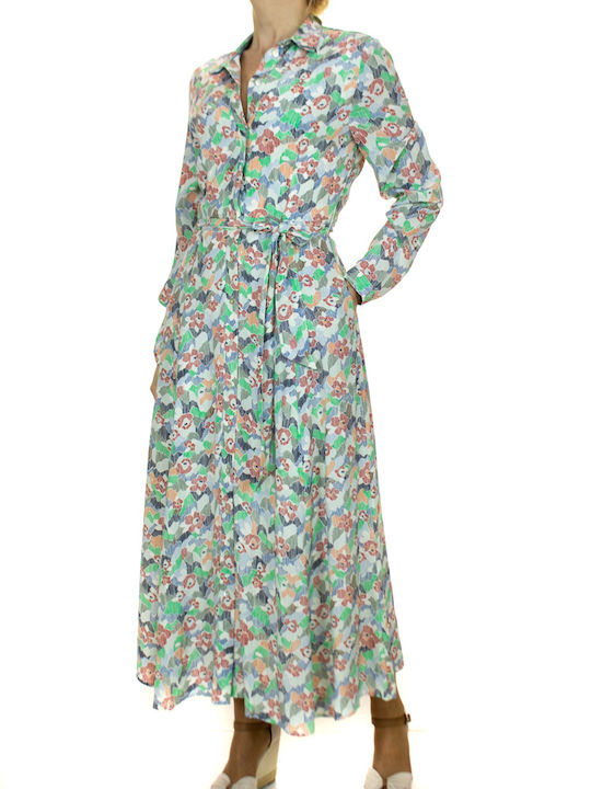 Καλοκαιρινό Midi Σεμιζιέ Φόρεμα Floral