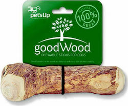 Pet's Up Good Wood Chew Bone for Dogs Small 100g