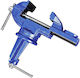 Fixed Bench Vise Made of Cast Iron with Maximum Opening 45mm