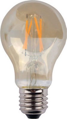 Eurolamp LED Lampen für Fassung E27 und Form A60 Warmes Weiß 806lm Dimmbar 1Stück