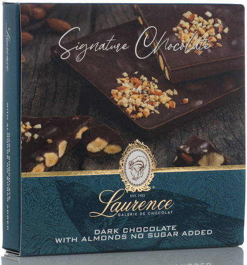Laurence - Galerie de Chocolat Schokolade Dunkelheit Amygdala Zuckerfrei 110gr 1Stück