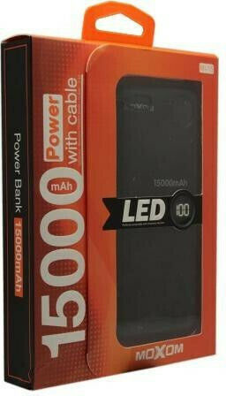 Moxom MI-15 Power Bank 15000mAh Μαύρο