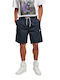 Southpole Men's Shorts Chino Navy Blue