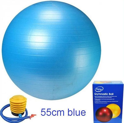 King Lion 05004HTF50BL Pilates Ball 55cm Blue