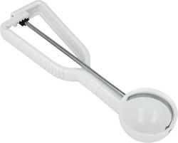 Spoon Ice Cream Scoop Plastic made of Plastic White