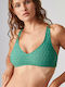 Blu4u Bikini Μπουστάκι με Ενίσχυση Πράσινο