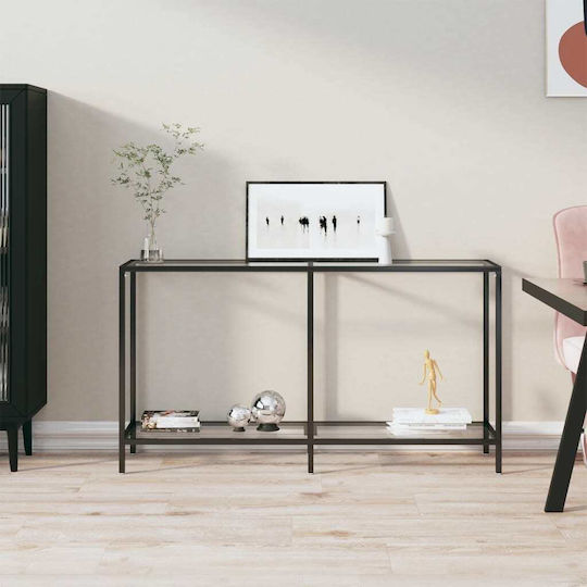Konsole Διάφανη L140xB35xH75.5cm