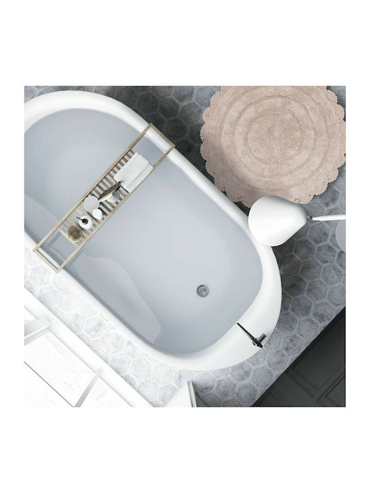 Das Home Bath Mat Cotton Round 0634 42076090063...