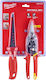 Milwaukee 4932479784 Σετ Εργαλεία Χειρός Πριόνι Γυψοσανίδας & Ψαλίδι Λαμαρίνας 2τμχ