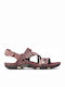 Sandspur Rose Convert Leather Women's Flat Sandals Sporty Marron