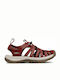 Whisper Γυναικεία Ανατομικά Σανδάλια Sporty Red Dahlia