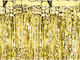 PartyDeco Curtain For Party In Gold Colour 90cm