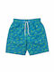 Funky Kids Swimwear Swim Shorts Turquoise