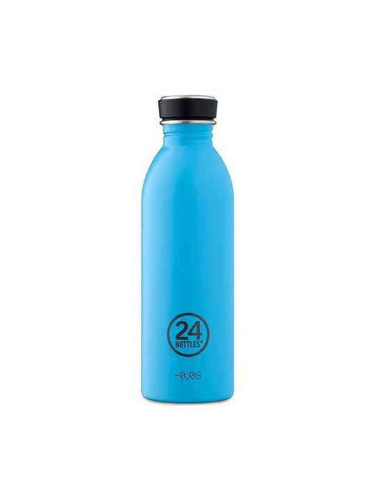 24Bottles Urban Lagoon Stainless Steel Water Bottle 500ml Blue