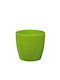 Atmosphera Roto Brillante Vază Pentru Plante Din Plastic Turcoaz 18x18x17cm 3.35lt
